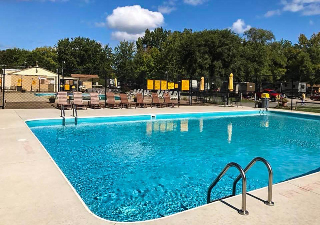 Hotel Sandusky Koa Holiday Campground Extérieur photo